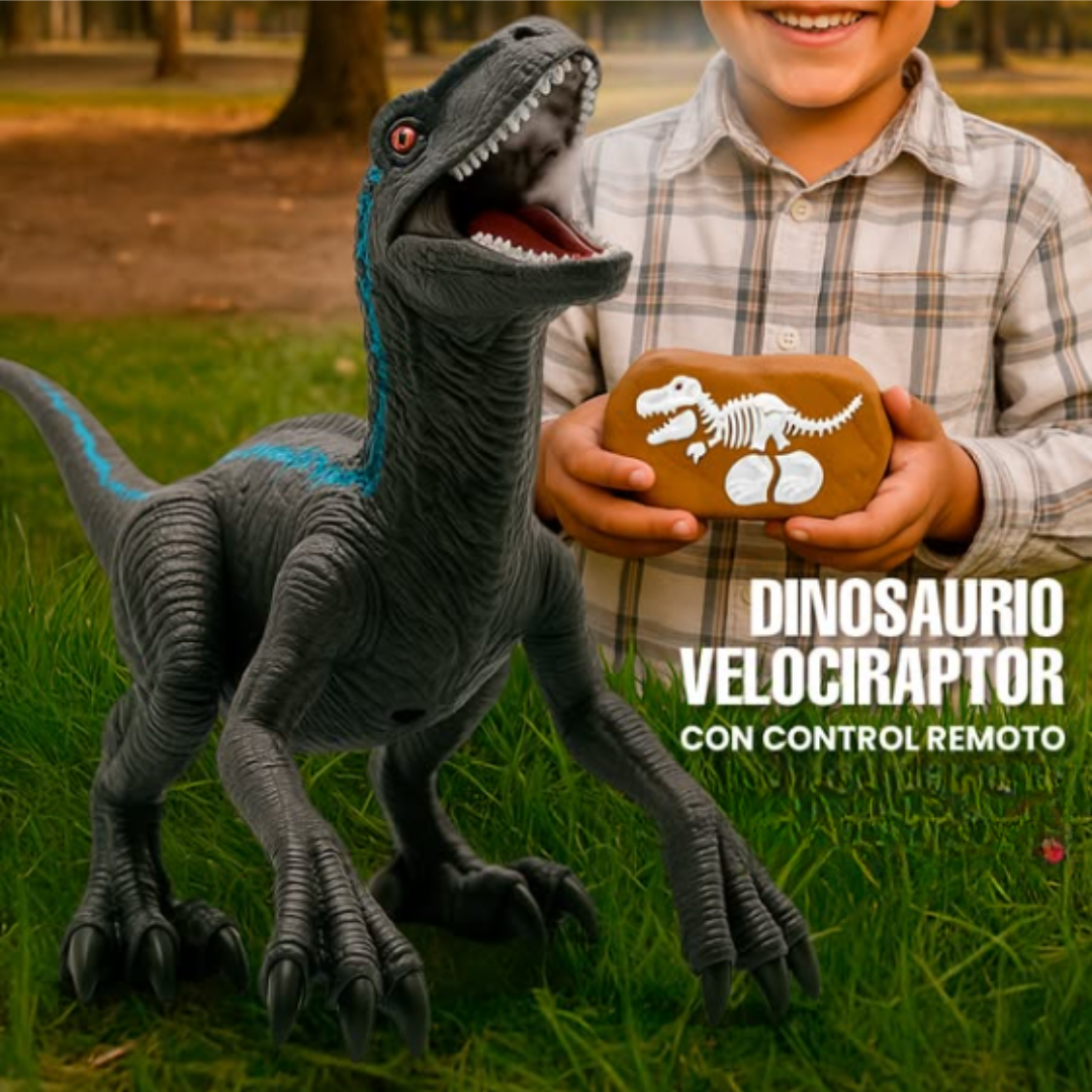 DINO VELOCIRAPTOR BEAST™ - CONTROL REMOTO